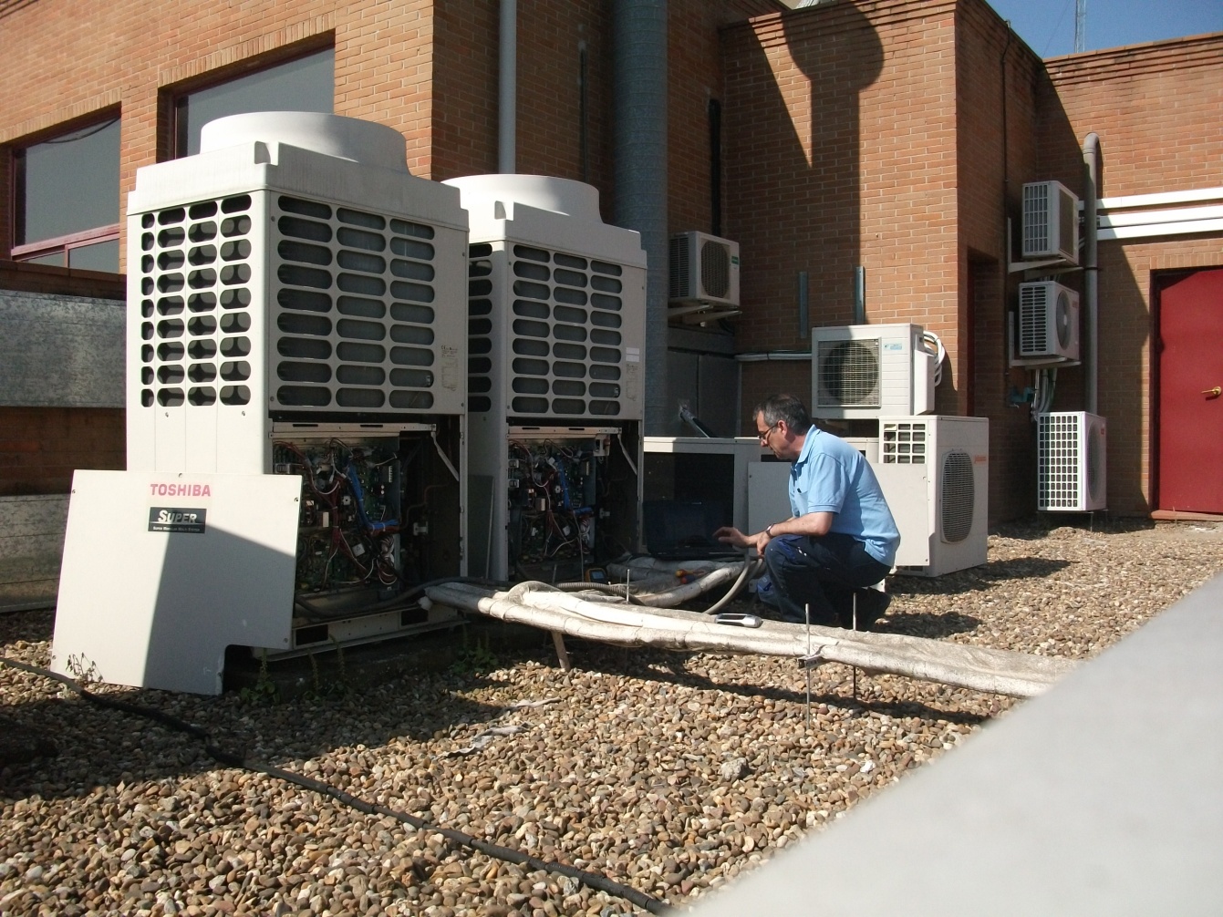 Unidades exteriores de climatización VRF Toshiba
